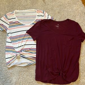 SO favorite v neck tees
